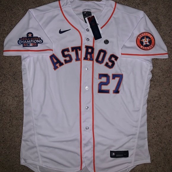 Houston Astros Jose Altuve Nike Authentic World Series Jersey - Picture 1 of 4